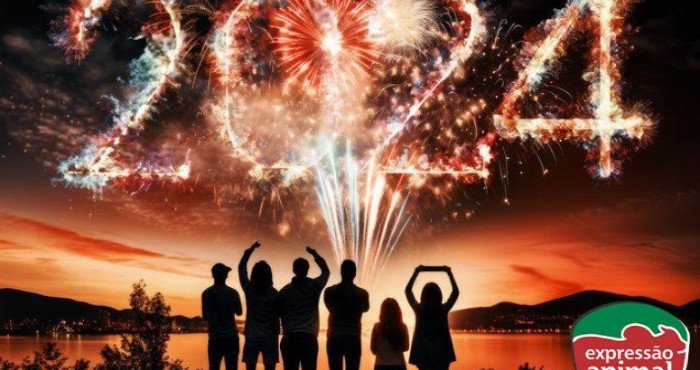 Feliz Ano Novo - Expressão Animal